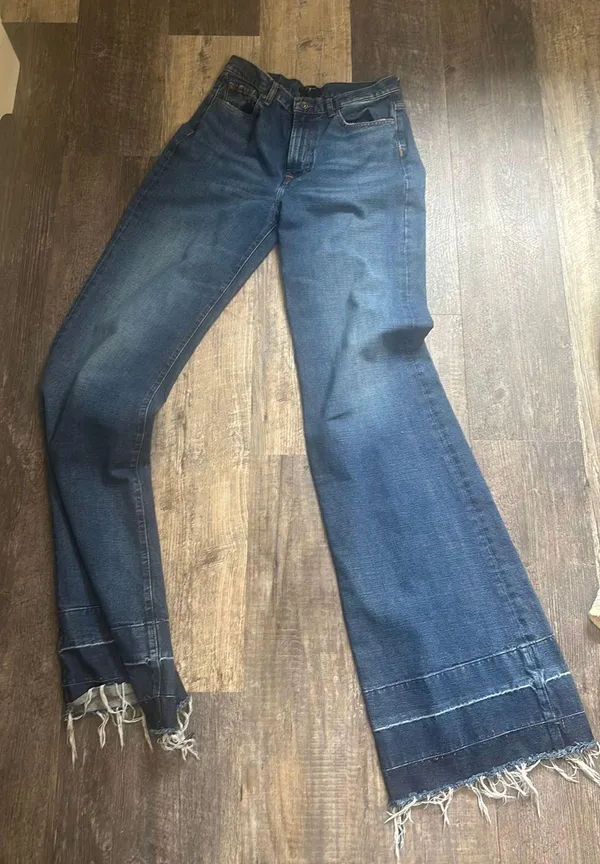 7 For All Mankind Dojo wide leg - Image 3