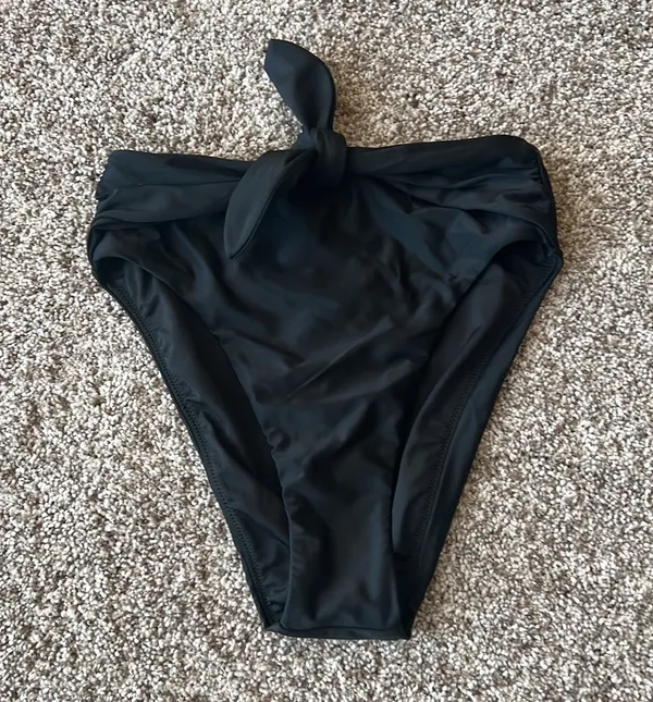 J. Crew Tie High-Rise Bikini Bottom - Image 3