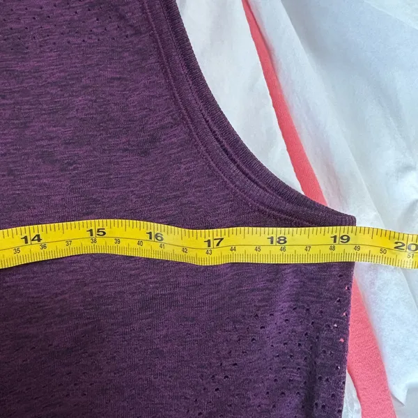 Lululemon Purple Swiftly Relaxed Muscle Tank Top Size Est. 12‎ - Image 6
