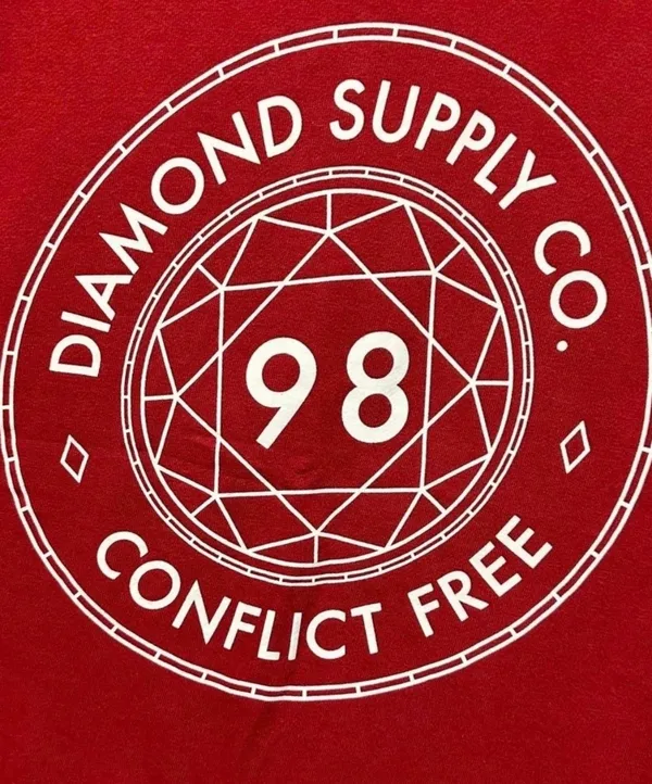 Diamond Supply Co. Conflict Free 98 Crewneck Sweater - Image 2