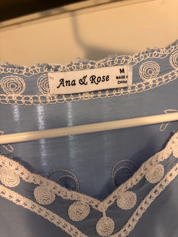 Powder Blue Dress Size M - Image 2