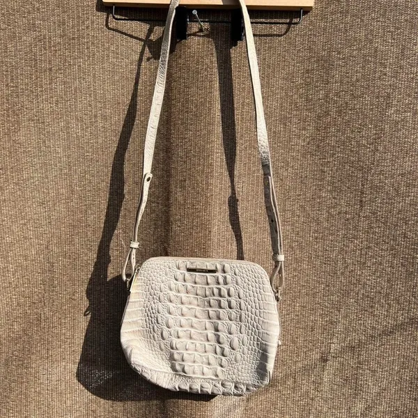 Brahmin Mini Sydney Pumice Melbourne Leather Bag shoulder Purse Authentic - Image 3
