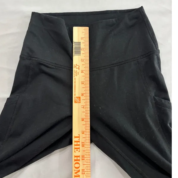 Aerie Chill Play Move High Waisted Leggings with Pockets Black Small Petite - Image 6