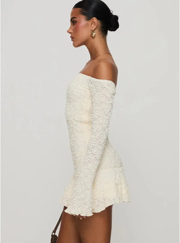 Long Sleeve Mini Dress - Image 3