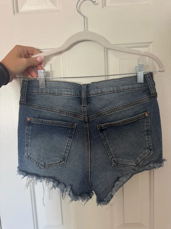 Celebrity Pink Jean Shorts - Image 2