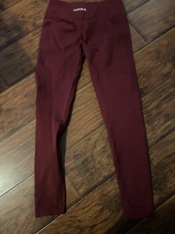 Red leggings Aurola Size M - Image 2