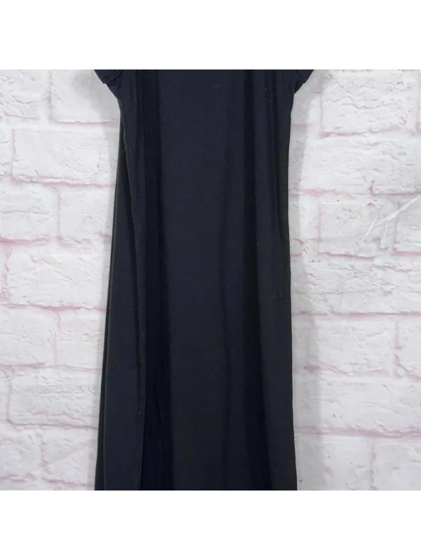 American Eagle Medium Black Sleeveless Midi Dress - Image 3