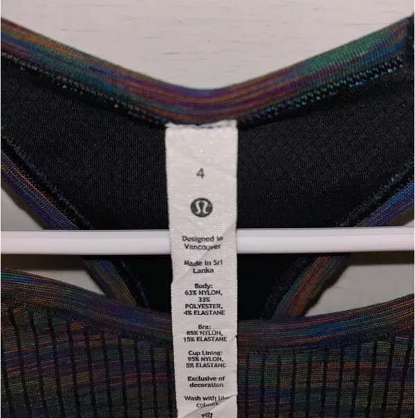 Lululemon Ebb To Street Tank Top Cropped - Image 4