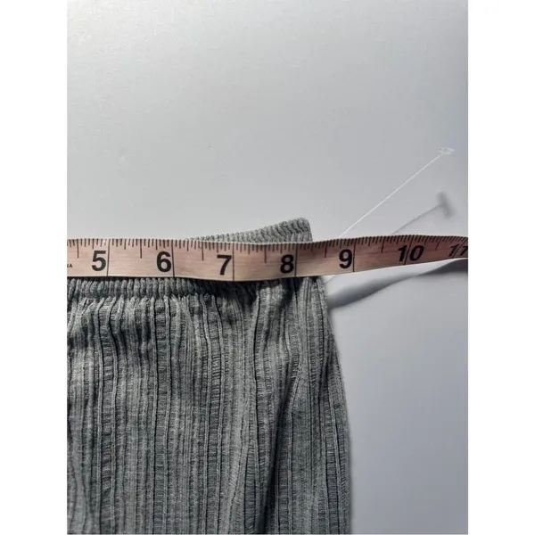 Free People Movement Ribbed Tube Mini Skirt in Heather Grey Size Xs/s NWOT - Image 4