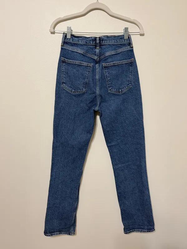 AGOLDE Stovepipe High Rise Jeans Size 24 - Image 5