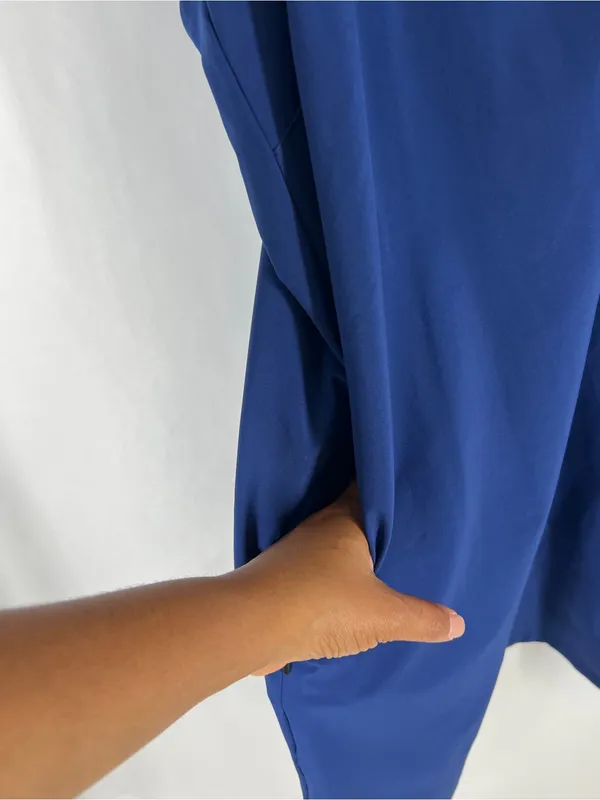 Backcountry On The Go Dress Blue Racerback Active Dress Size L - Image 11