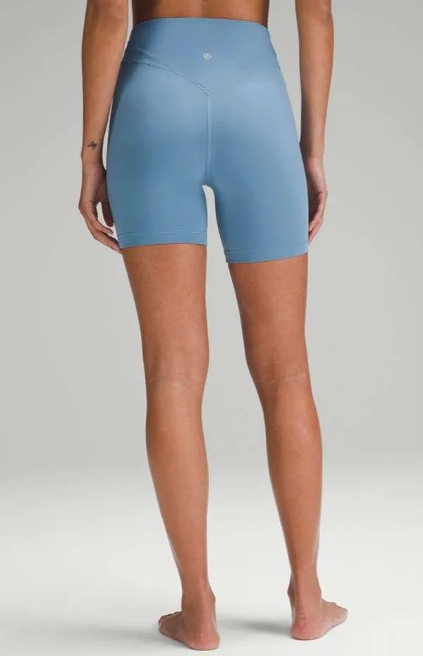 Lululemon utility blue align shorts 6” - Image 2