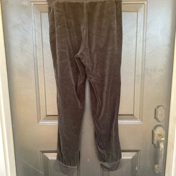 Juicy Couture Black Plush Athletic Pants - Image 2