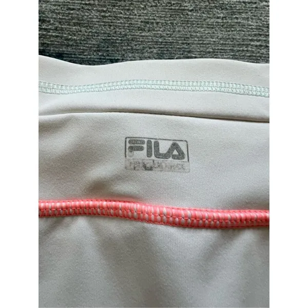 Fila White Peach Pink Athletic Golf Skort Medium - Image 3