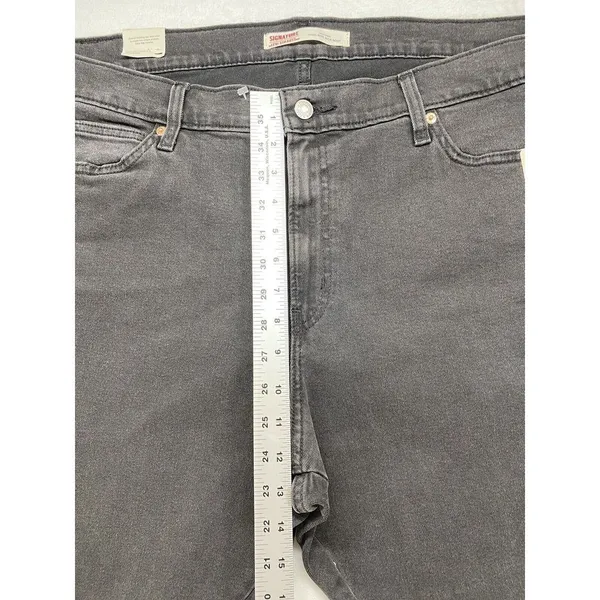 Levi's Signature by High Rise Kick boot women's sz 20 Waist‎ 35 - Image 4