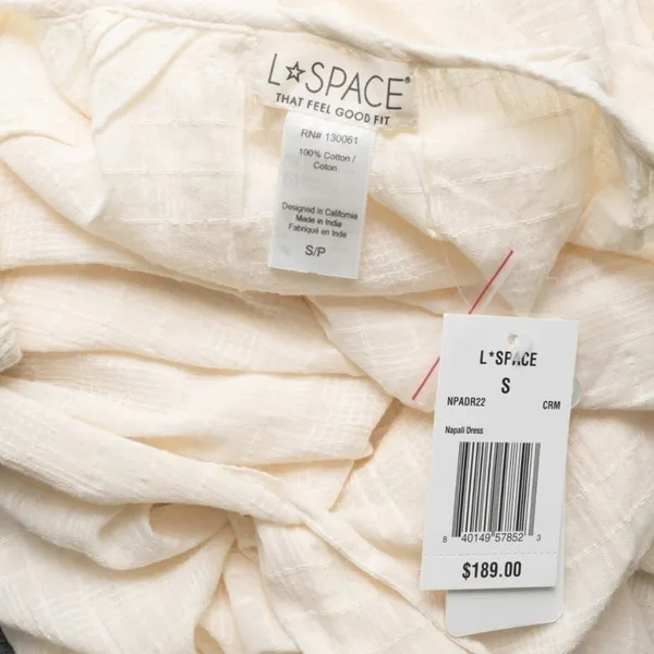 L*Space. Nepali Button‎ Down Cotton Maxi Dress. - Image 6