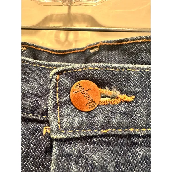 Wrangler Vintage 90s High Rise Jeans Straight Leg Mom Jeans Denim 9 x 30 - Image 6