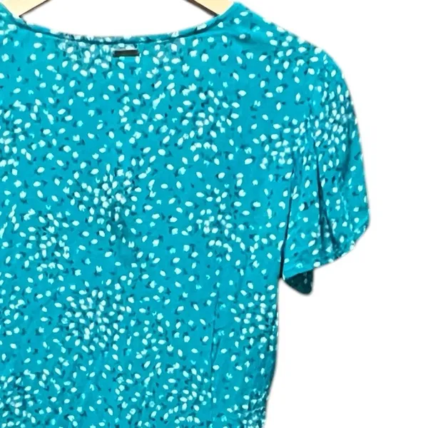 Billabong Wild Gaze Wrap‎ Top Seagreen Size small - Image 12