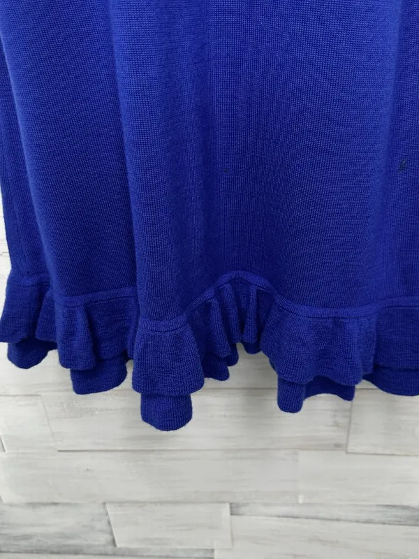 Lilly Pulitzer Helena Merino Wool Ruffle Sweater Dress Size Medium - Image 5