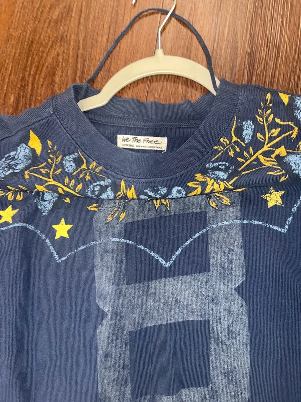 Free People Graphic Crewneck Sweater - Image 3