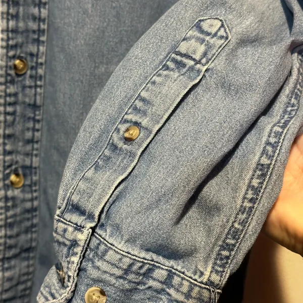 Northern Elements denim‎ shirt size sp Blue - Image 6