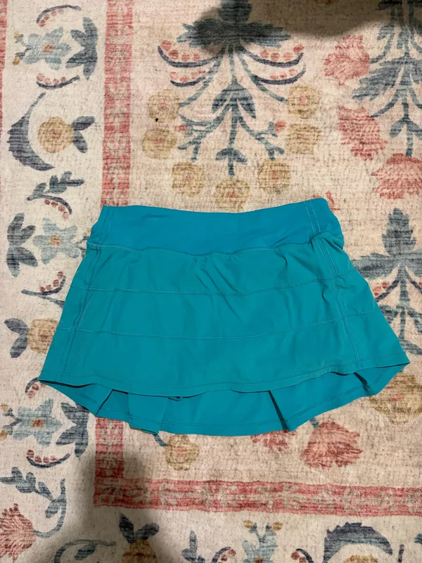 Turquoise Lululemon Skirt Pace Rival - Image 2