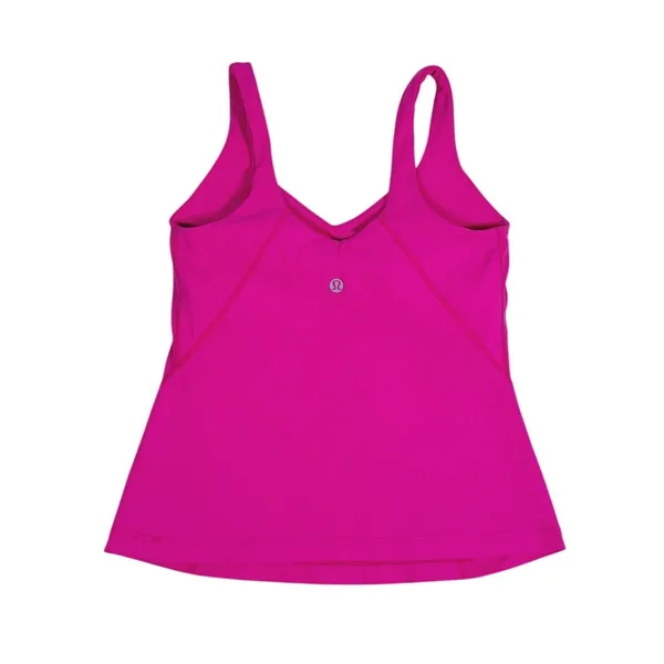 Lululemon Align Waist Length Tank Top Size 4 Sonic Pink Yoga Pilates Gym Fitness - Image 3