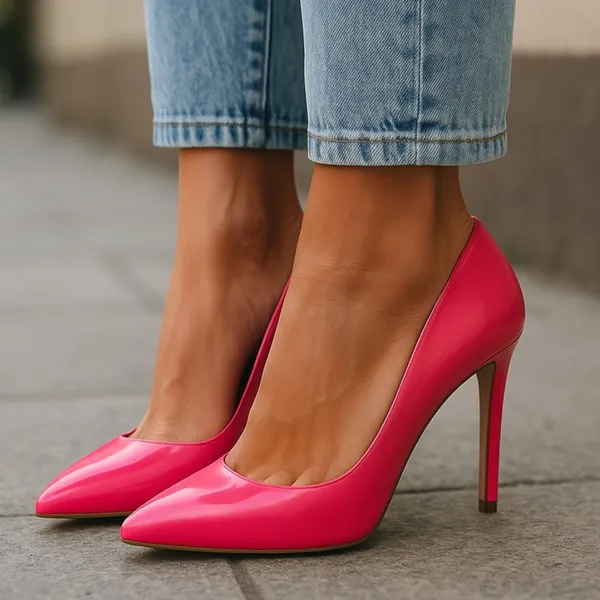 Riverberry Elegant Pink Stilettos Size 9 - Image 2