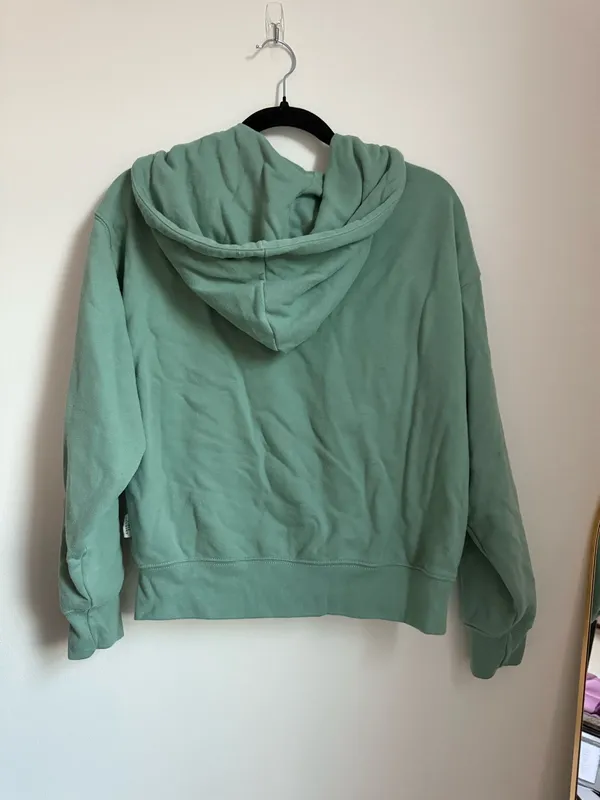 Green American Eagle Zip-Up Hoodie - Image 4