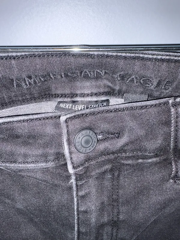 American Eagle Outfitters Black Stretch Jeans - Image 3