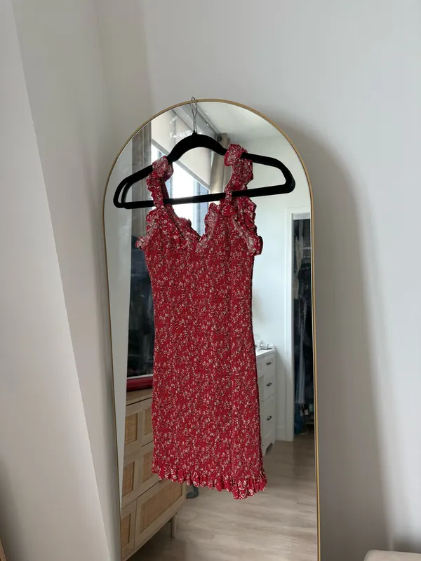 Japna Red floral dress - Image 2