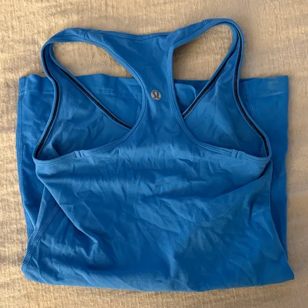 lululemon Blue Racerback Tank Top - Image 2