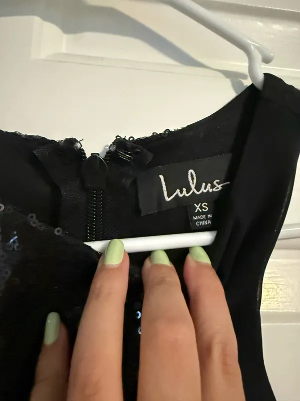 Lulu's Nothin' But Love Black Sequin Maxi Dress - Image 8