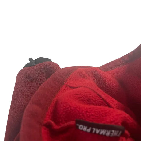 REI Thermal Pro Women's Size XS‎ Red Fleece Zip Up Outdoors Sweater Jacket - Image 6