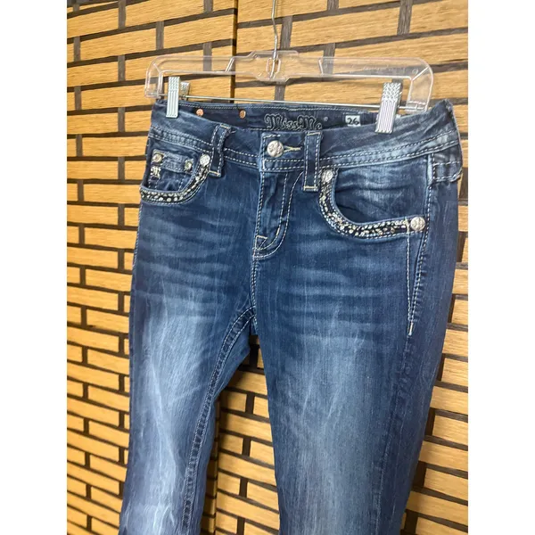 Miss Me Mid Rise‎ Bootcut Jeans Size 26 - Image 4