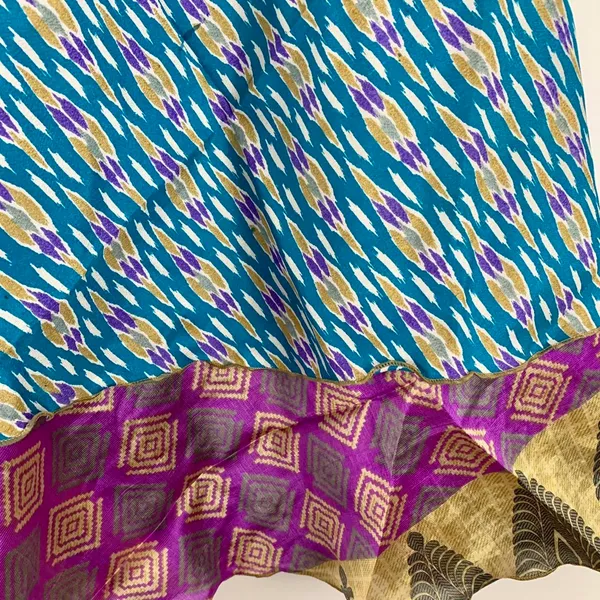 Reversible Maxi Wrap Skirt BINW708 - Image 3