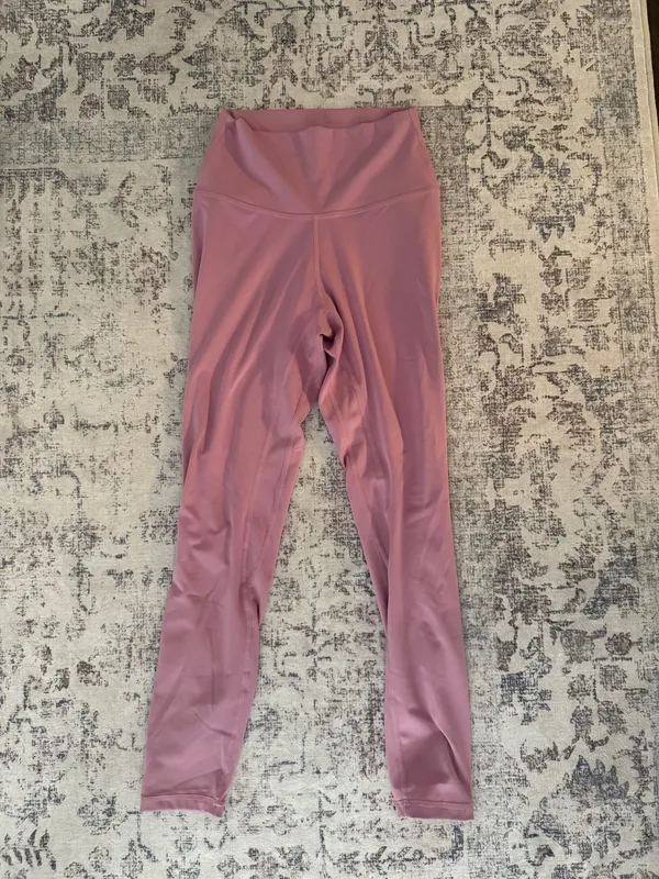 Colorfulkoala Mauve Pink Workout Leggings - Image 3