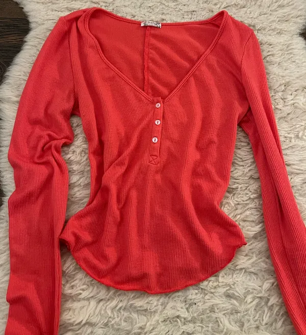Free People Top Long Sleeve XS - Image 3