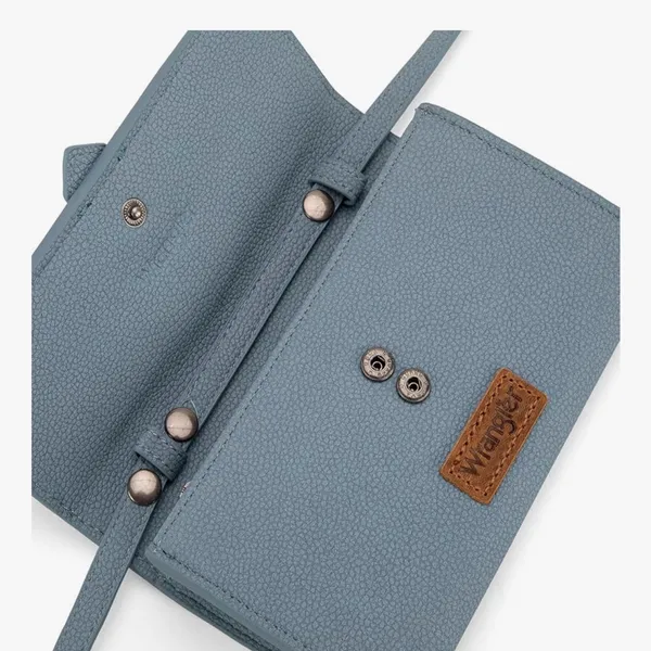 Wrangler Steel Blue Crossbody Bag - Image 3