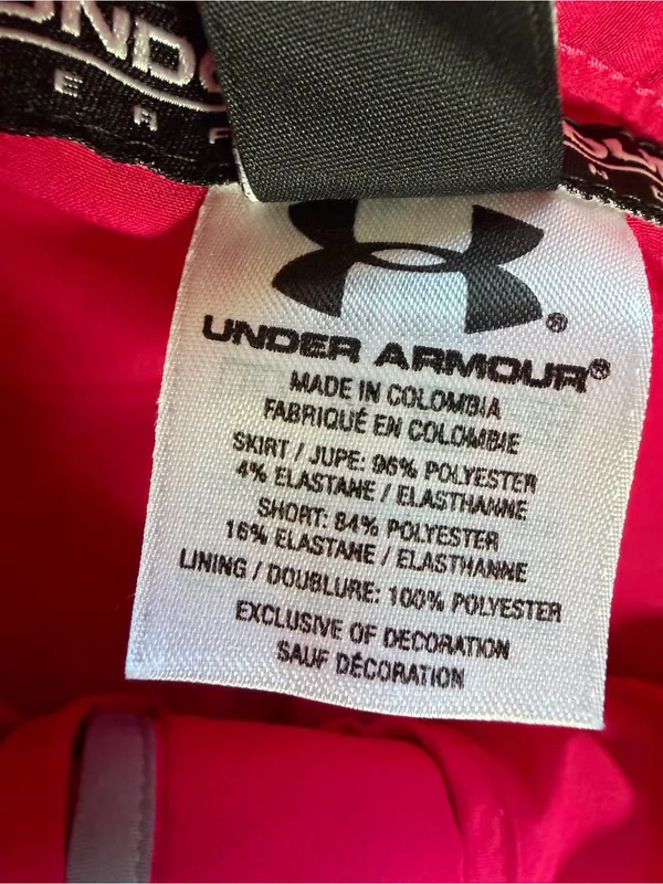 Under‎ Armour Women's Active Golf Skirt Size 8 Pink - Image 10