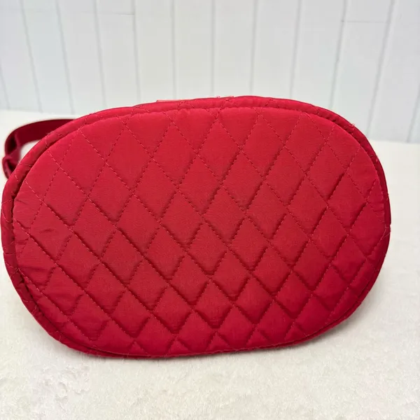 Vera‎ Bradley Red Quilted Crossbody Bag - Image 8