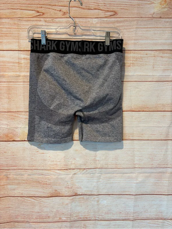 Gymshark Women's Gray Seamless Training Shorts - Image 3