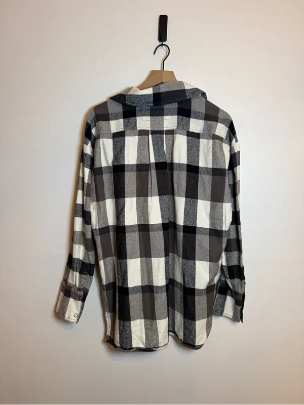 Free People We The Free Izzy Cargo Oversized‎ Shirt - Image 5