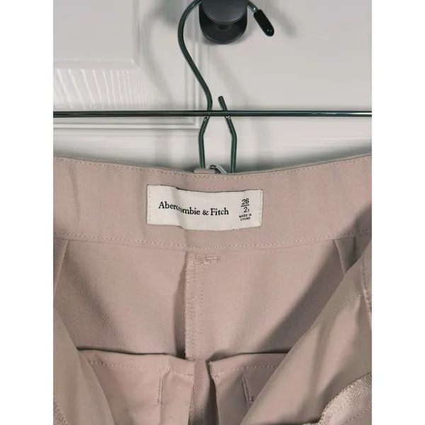 Abercrombie & Fitch Sloane Tailored Cargo Pants Size 26 (2) Beige Utility Scandi - Image 4