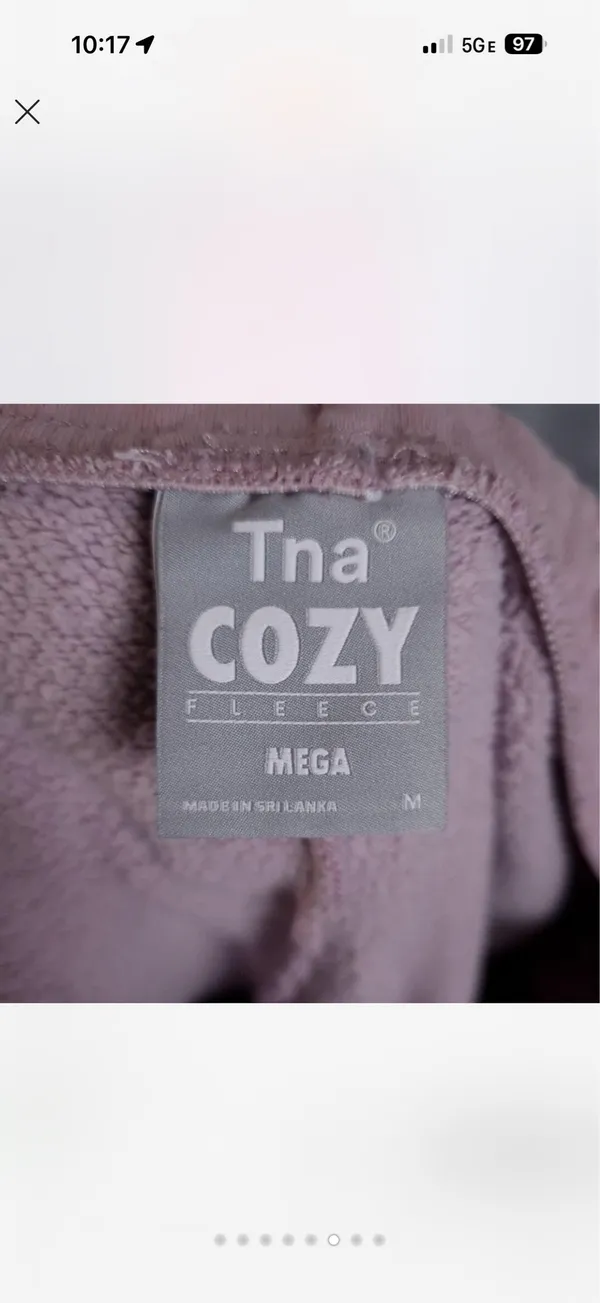 Aritzia TNA Mega Cozy Fleece Sweatpants - Image 6