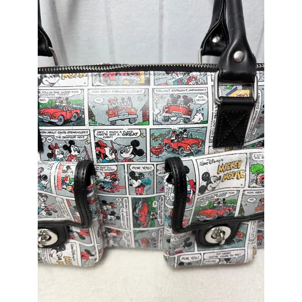 Disney World 100th Anniversary Mickey Mouse Handbag Purse‎ - Image 3