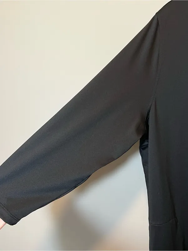 Light Bare UPF 50 UV Protection‎ Dress Athletic Black Large - Image 4