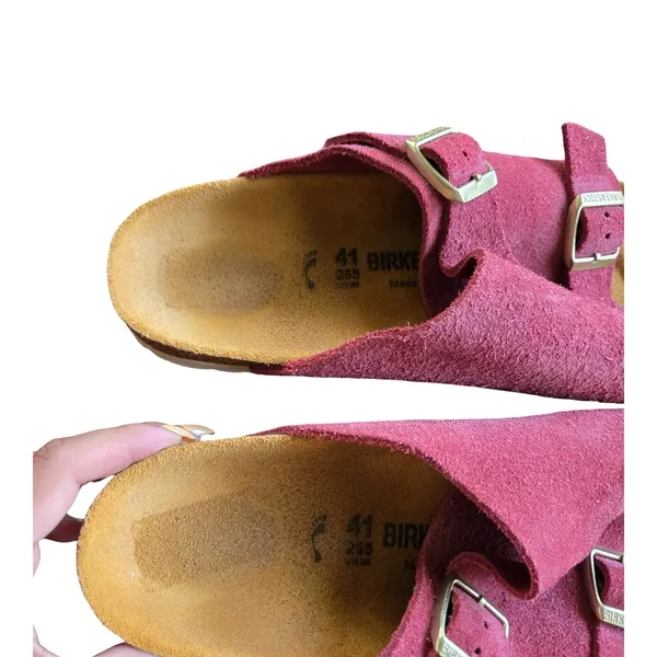 Birkenstock Zurich Suede Sandals Size: 41 - Image 3