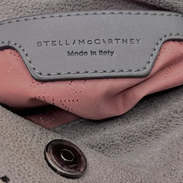 Authentic Stella McCartney Falabella Mini Tote in classic grey - Image 5