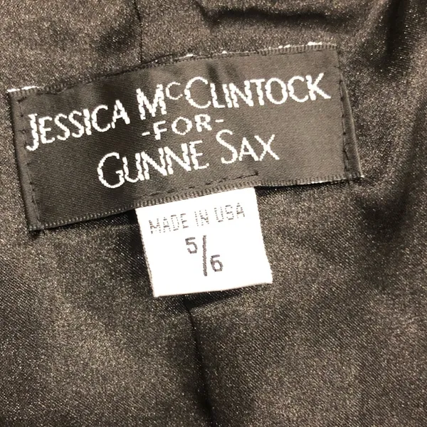 Jessica McClintock for Gunne Sax vintage dress - Image 3
